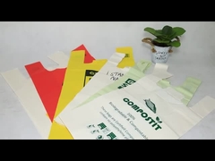 Vários tipos de costura e impressão de sacos plásticos reciclados